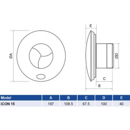 Airflow icon 15s 换气扇