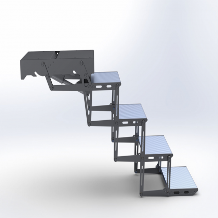 optimal/奥普铁马 剪刀台阶-宽版