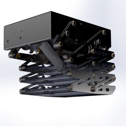 optimal/奥普铁马 剪刀式阶梯-窄版